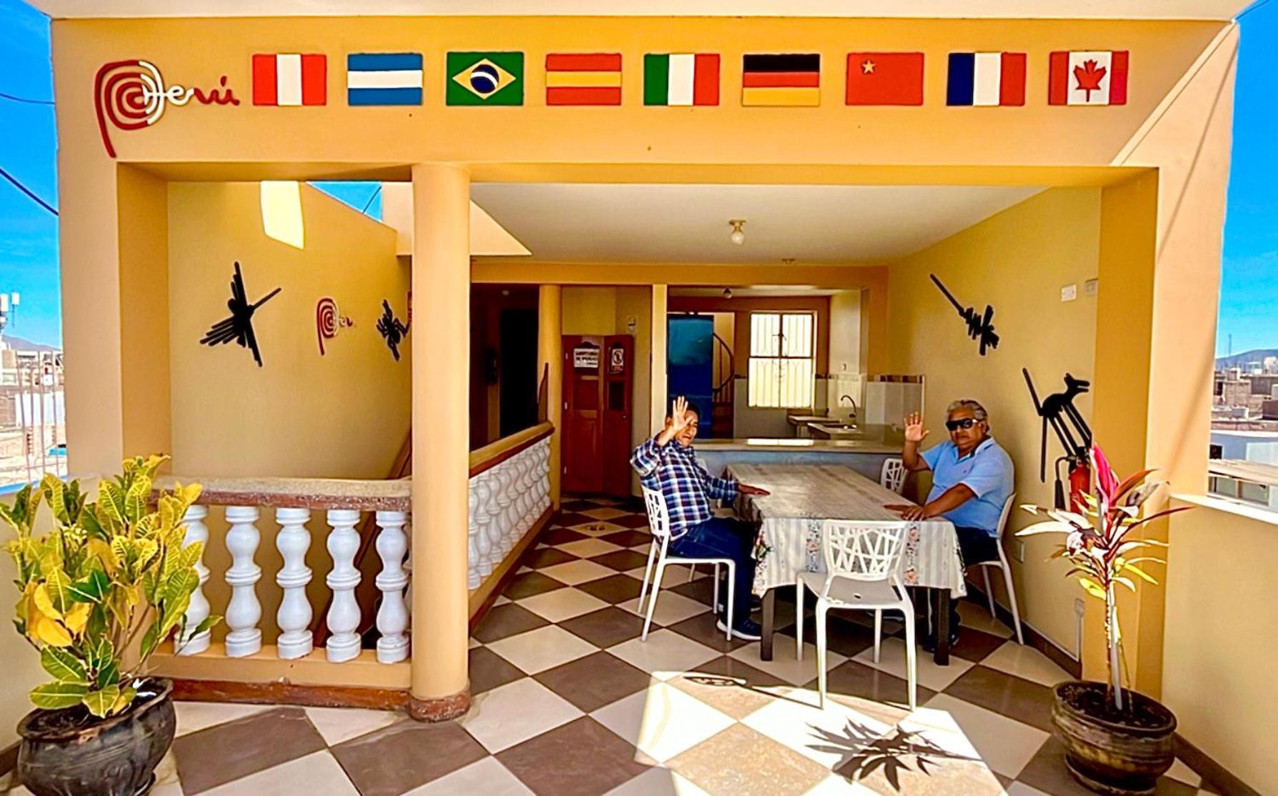 Hospedaje Sol De Oro Nazca Exterior foto